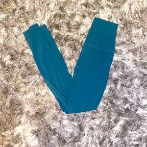 Lululemon align 28 high waisted blue leggings